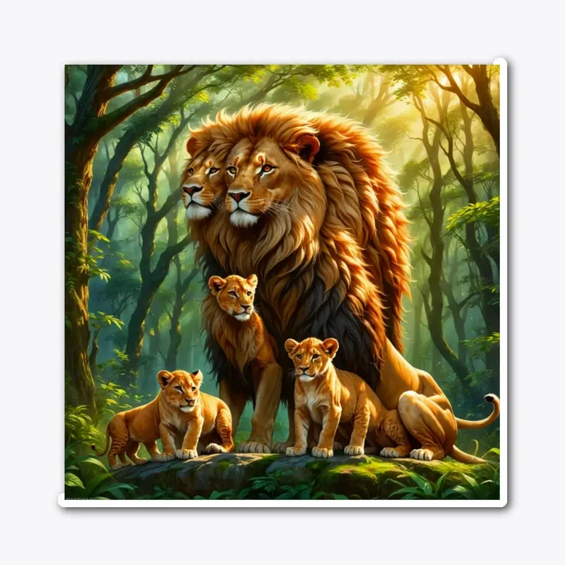 Regal Lion Family