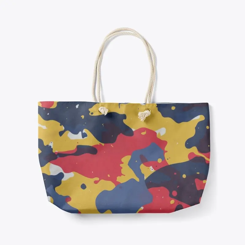 Bold Camouflage bag