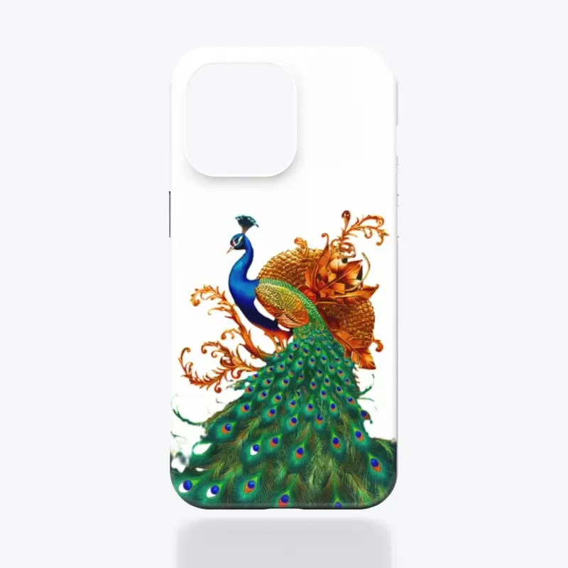 Royal Peacock Phone Case